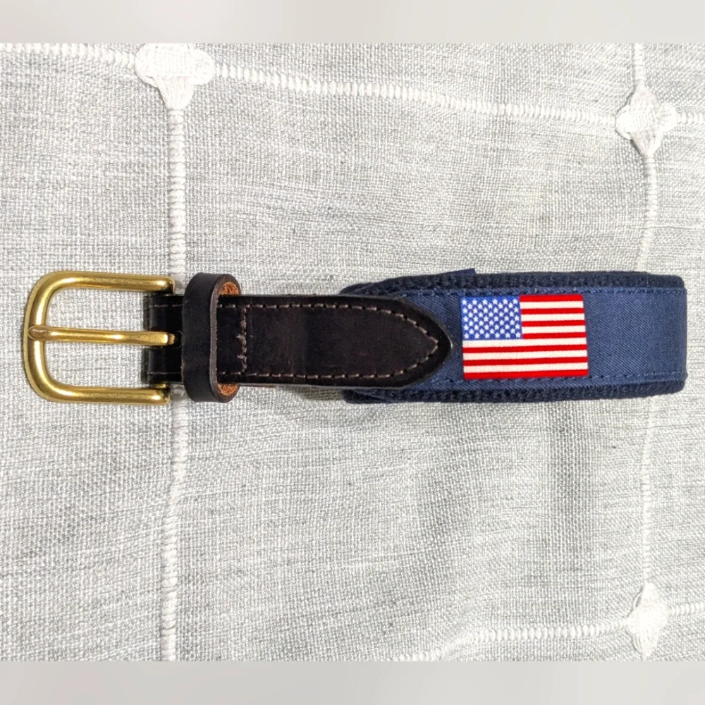 Vineyard Vines Unisex Flag Belt